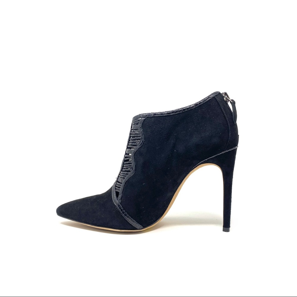 Alexandre Birman Pointed Toe Python Booties - image 5